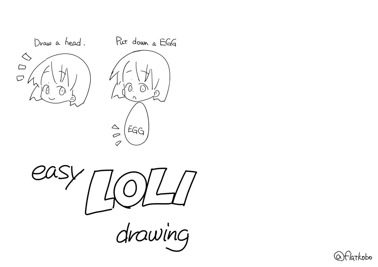 Easy Loli Drawing page 2 full