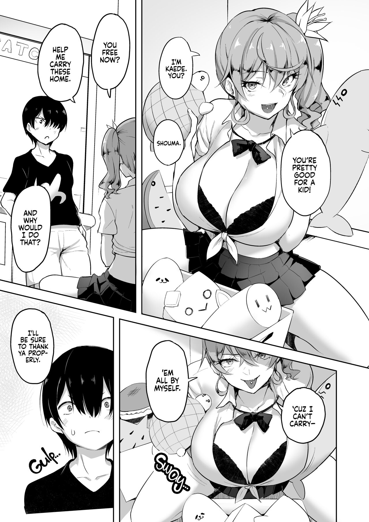 I Tried to Help a Cute Gal With a Crane Game, and Now I’m Addicted to Her Titfucks page 4 full