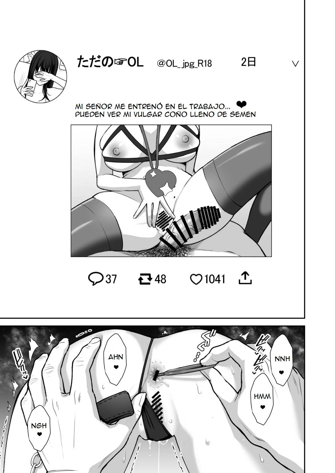 Utakata 3 ~Uraaka DoM Haken OL Onaho Choukyou~ | An Office Lady's Behind The Scenes Masochistic Onahole Training 3 page 2 full