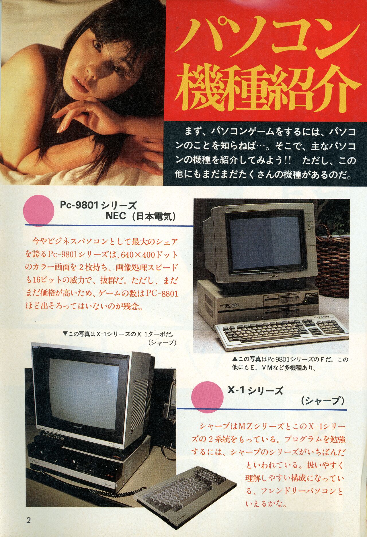 PASOCOM GAME Bishōjo Pasocom Book page 6 full