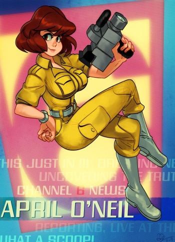 April O'Neil cover
