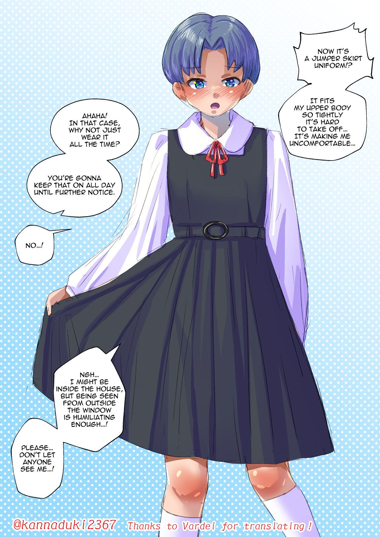 十月兔 Fanbox - Hentai josō seikatsu page 9 full