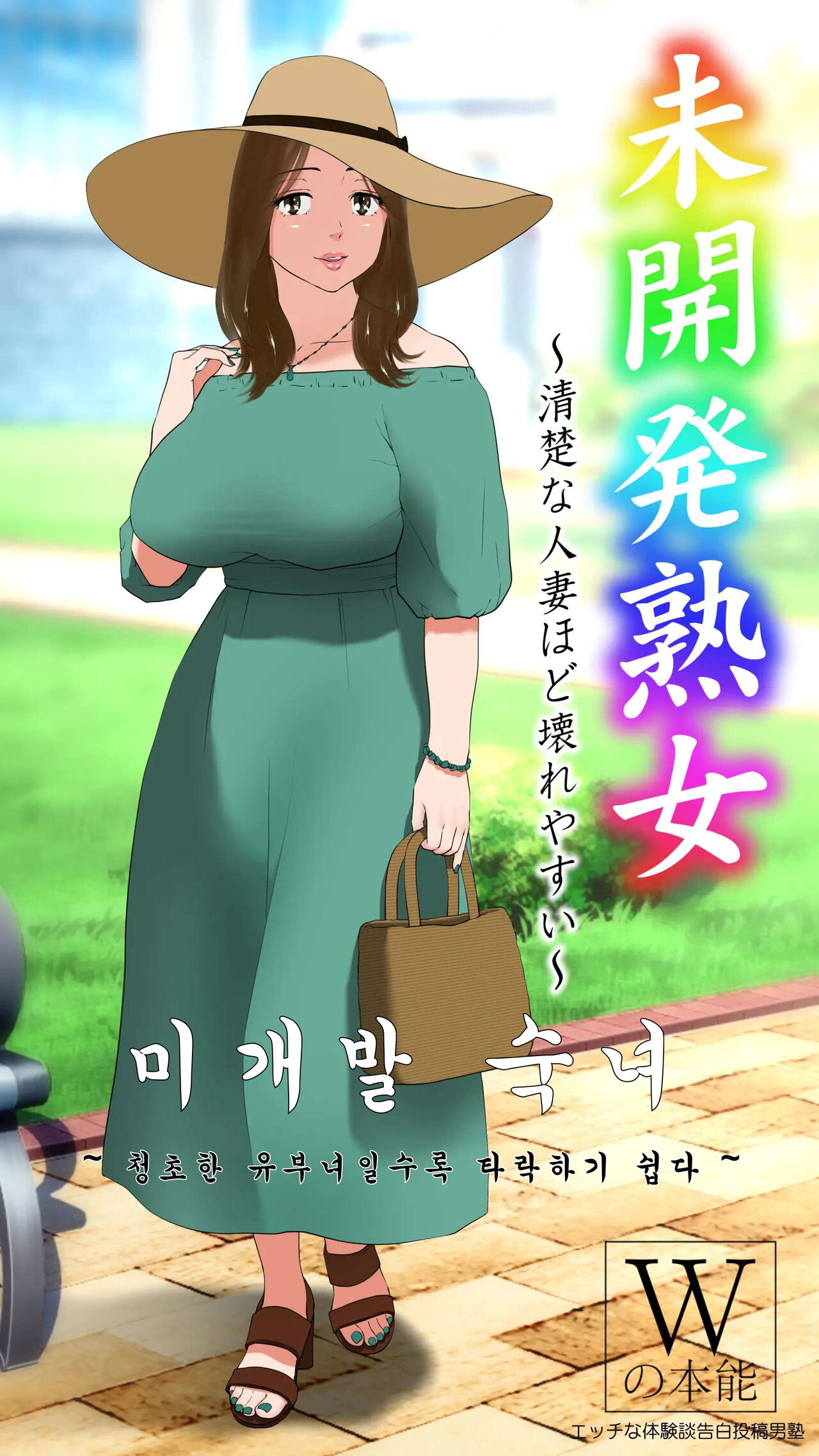 MIkaihatsu Jukujo ~Seiso na Hitozuma Hodo Koware Yasui~ | 미개발숙녀 ~청초한 유부녀일수록 타락하기 쉽다~ page 1 full