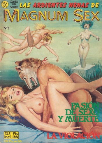 Las Ardientes Nenas de Magnum Sex N°1 cover