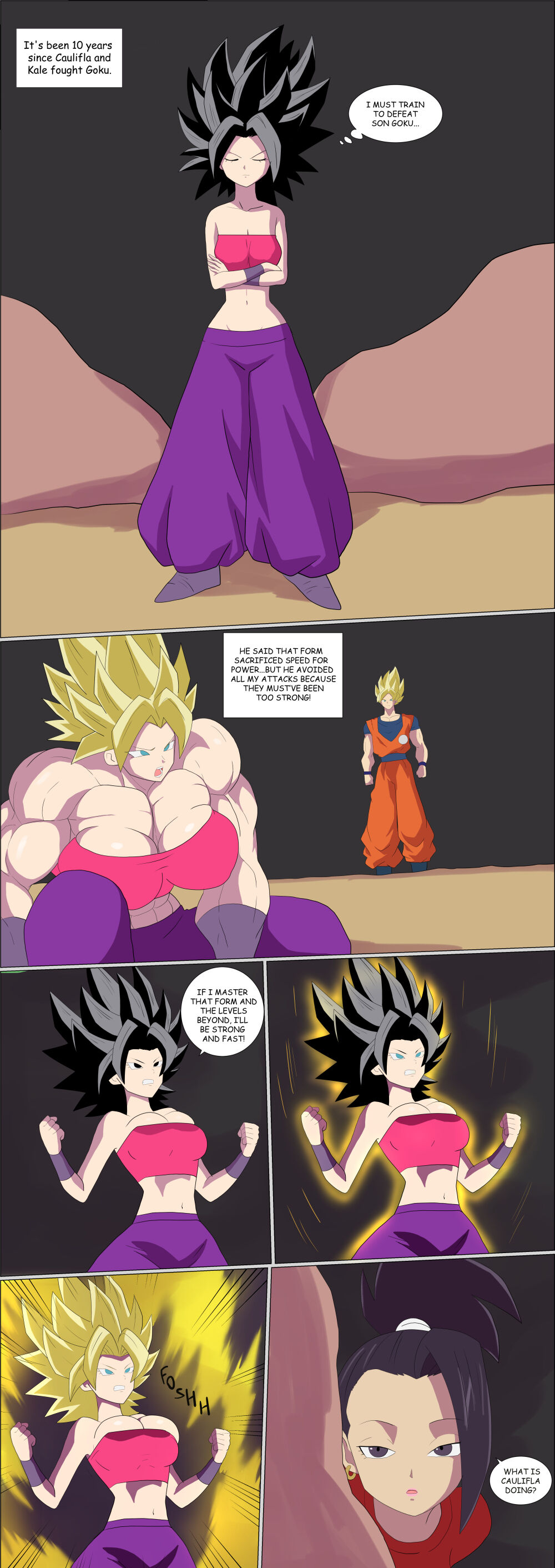Caulifla x Kale page 1 full
