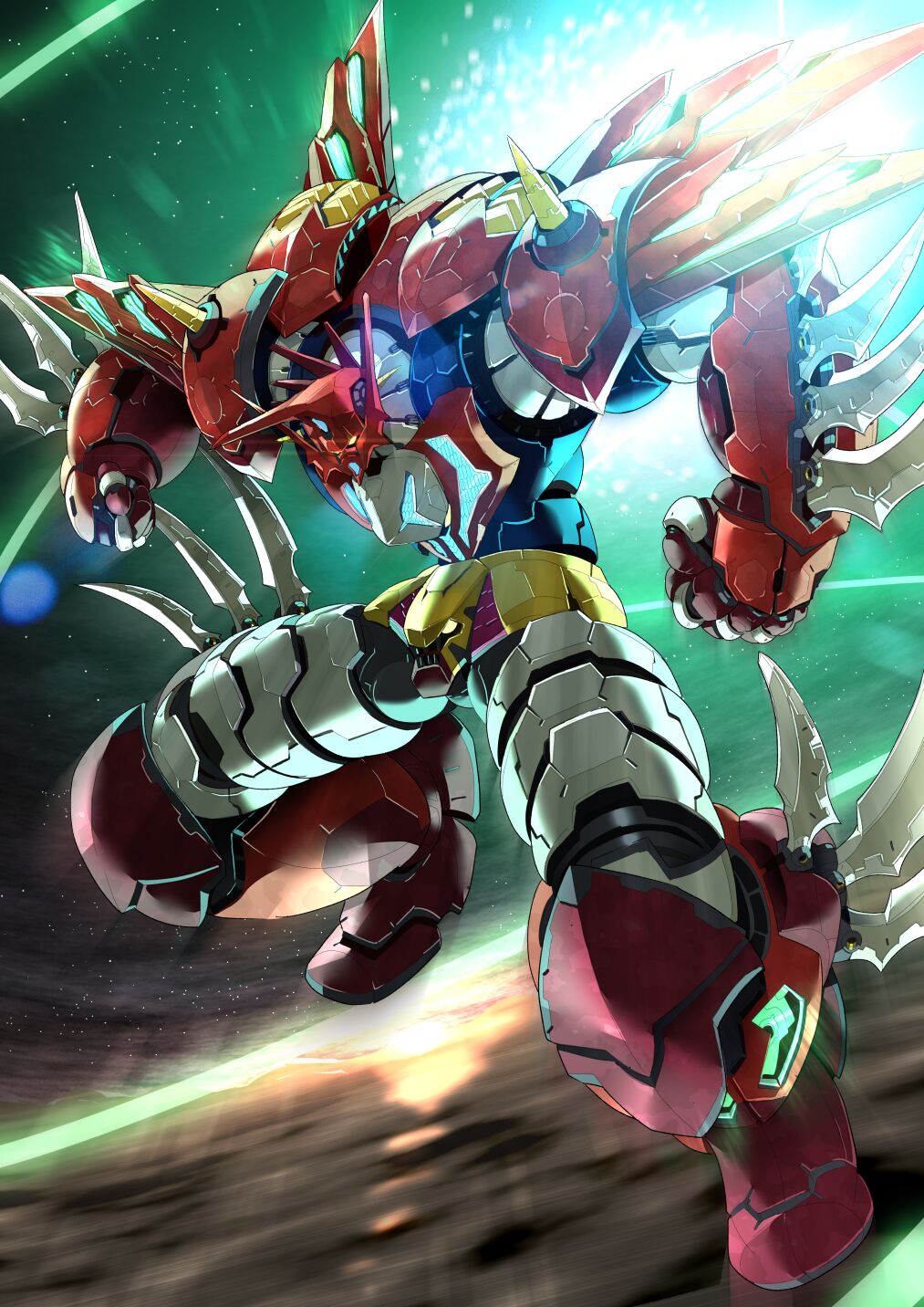 c_b_industry Mecha Illustration Collection page 2 full
