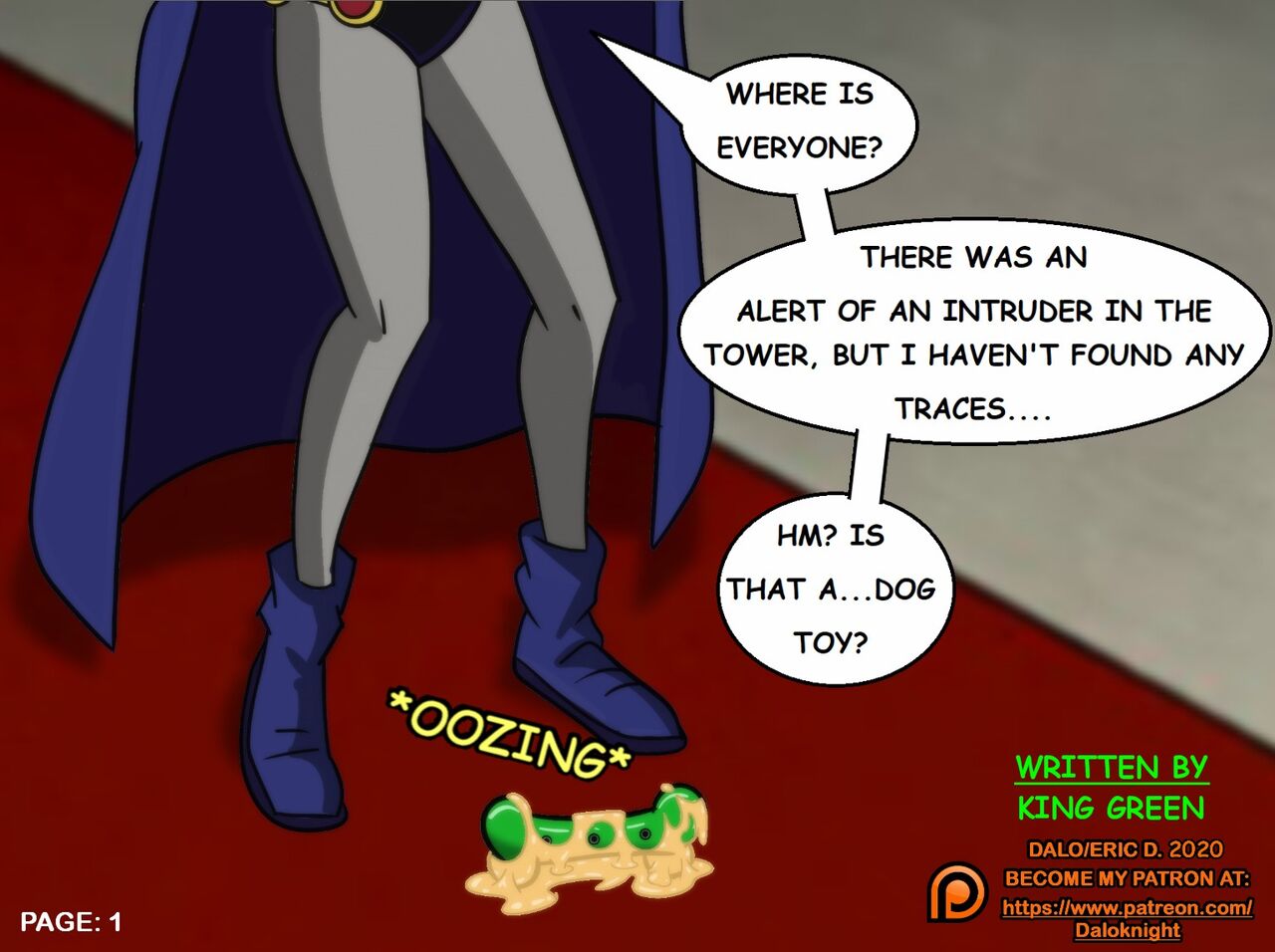 When Evil Peanut Butter Attacks page 1 full