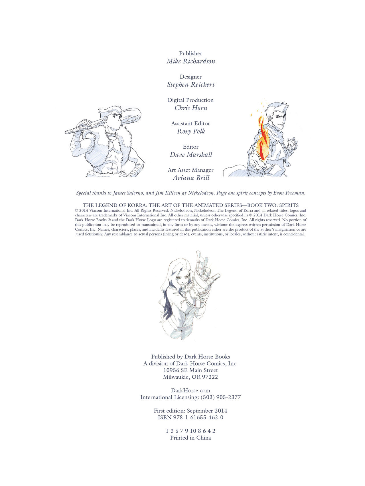 The Legend of Korra - The Art of the Animated Series - Book 02 - Spirits page 5 full