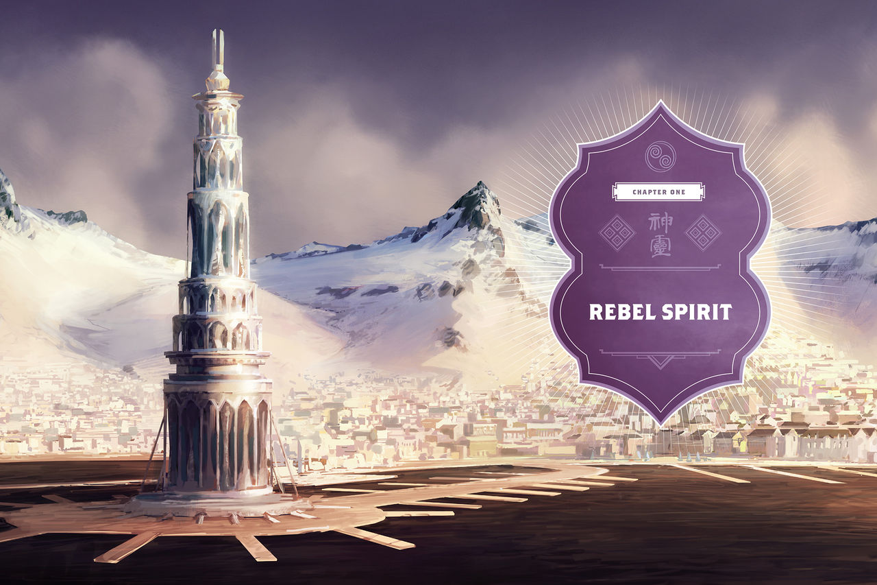 The Legend of Korra - The Art of the Animated Series - Book 02 - Spirits page 9 full