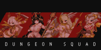 Dungeon Squad animated sprites cover