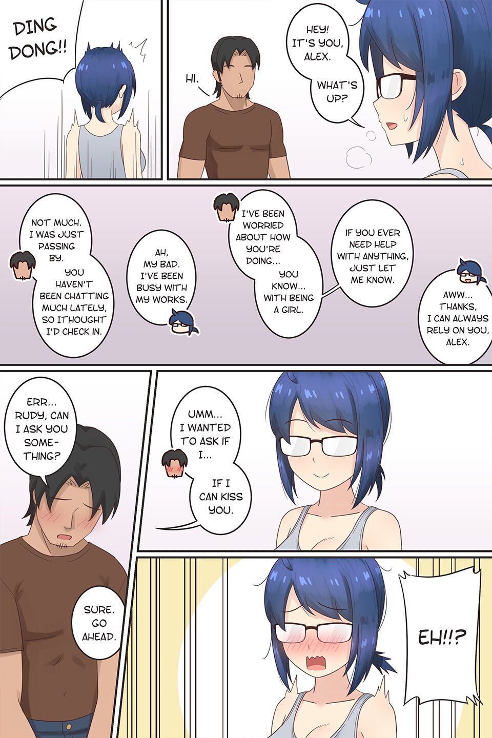 Rudy and Her Boys Remake Ch.2 page 3 full