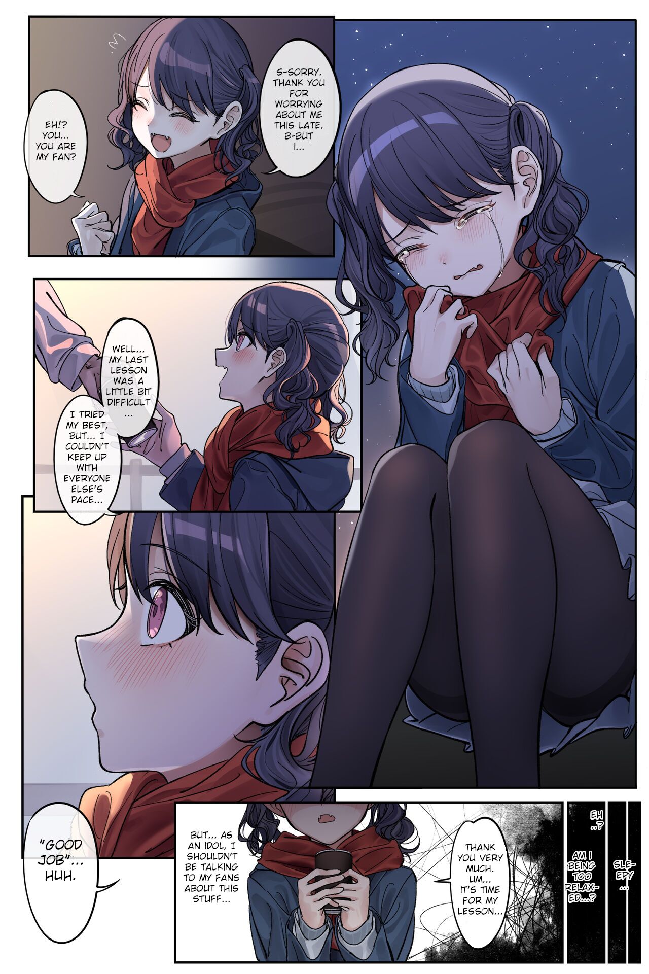 Koito wa Jishou Fan no Otoko to Deatta Manga | Manga where Koito meets a self-proclaimed fan page 1 full