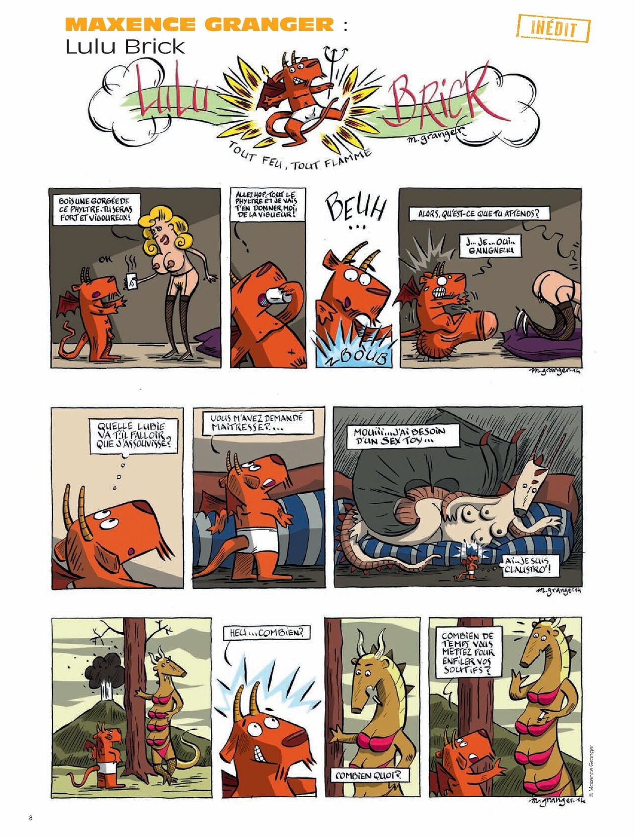 L'Immanquable H.S. Spécial Érotisme N°09 - Dossier SF page 8 full