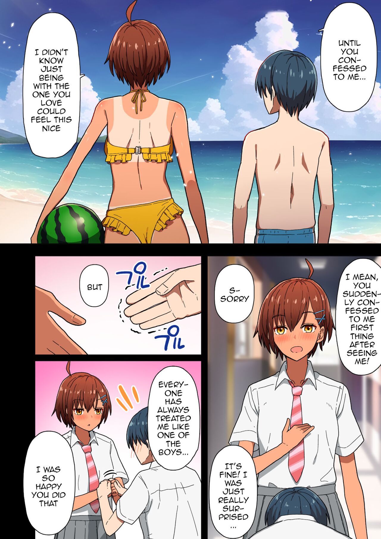 Shuugaku Ryokou, Kanojo Ubarareru Nettaiya | A School Trip, a Tropical Night Where She Is Taken By Force page 9 full
