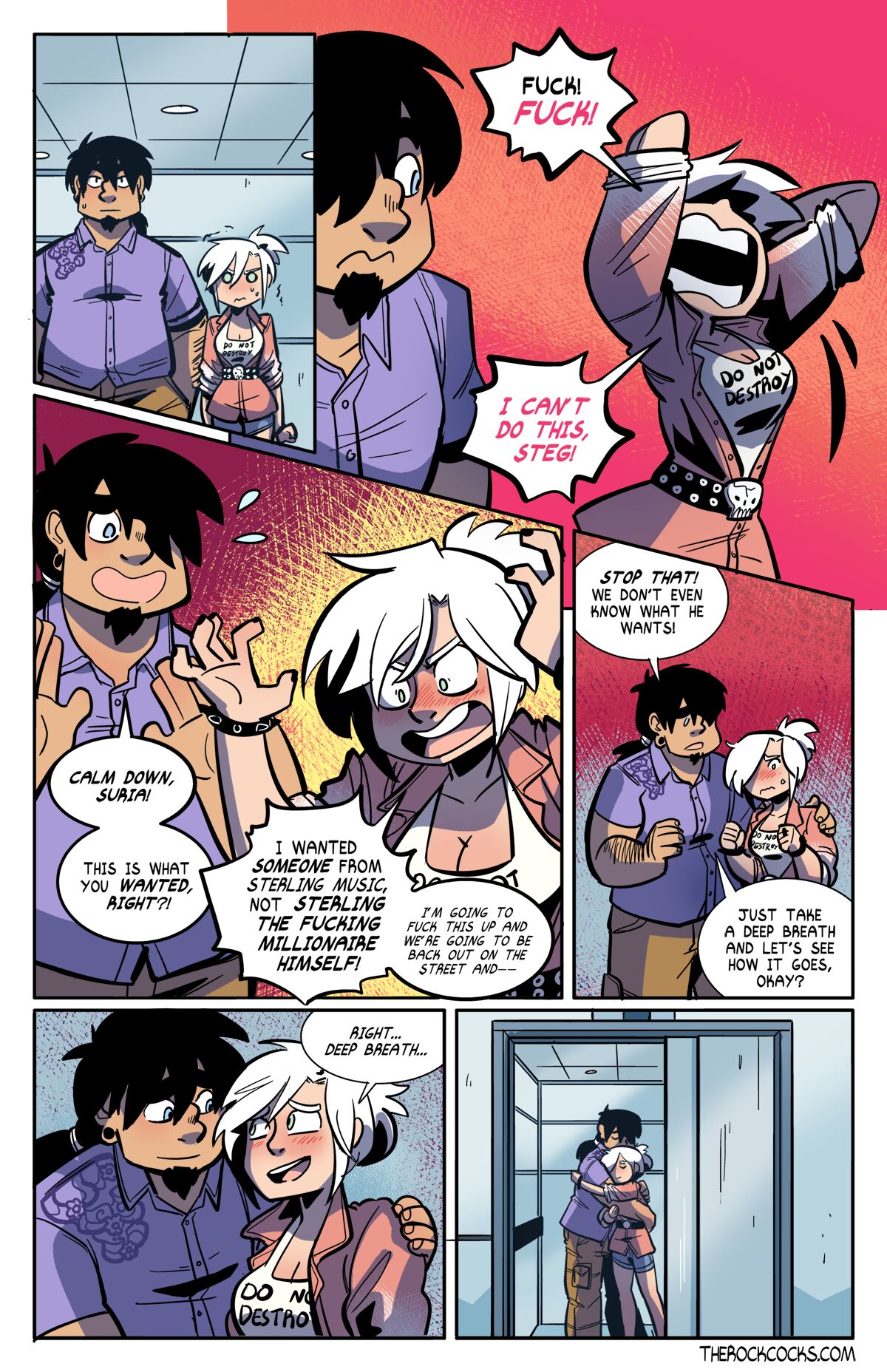 The Rock Cocks - Track 3: Mr. Sterling page 3 full