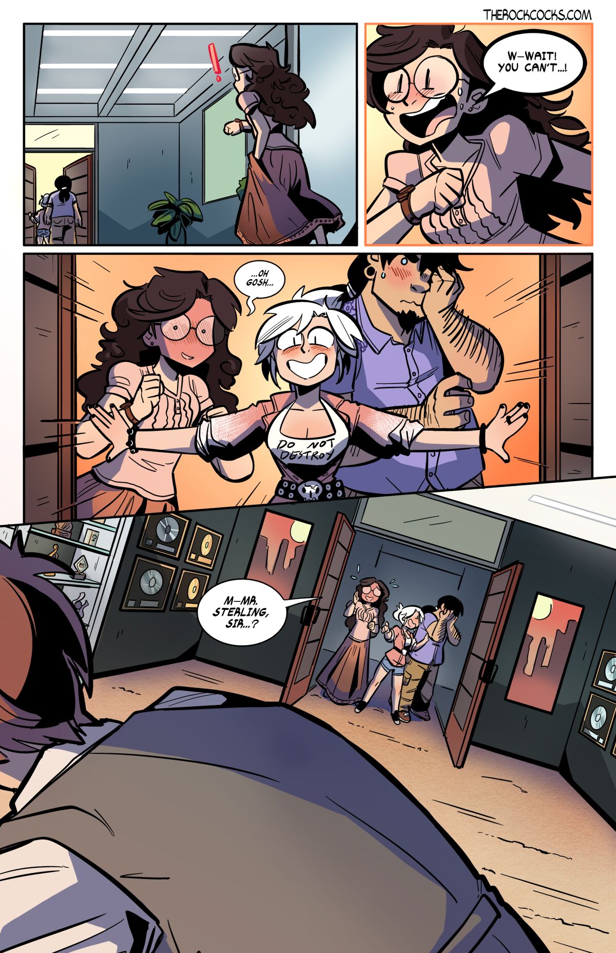 The Rock Cocks - Track 3: Mr. Sterling page 5 full