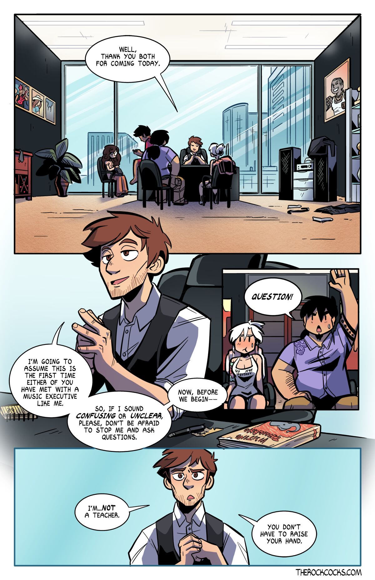 The Rock Cocks - Track 3: Mr. Sterling page 7 full