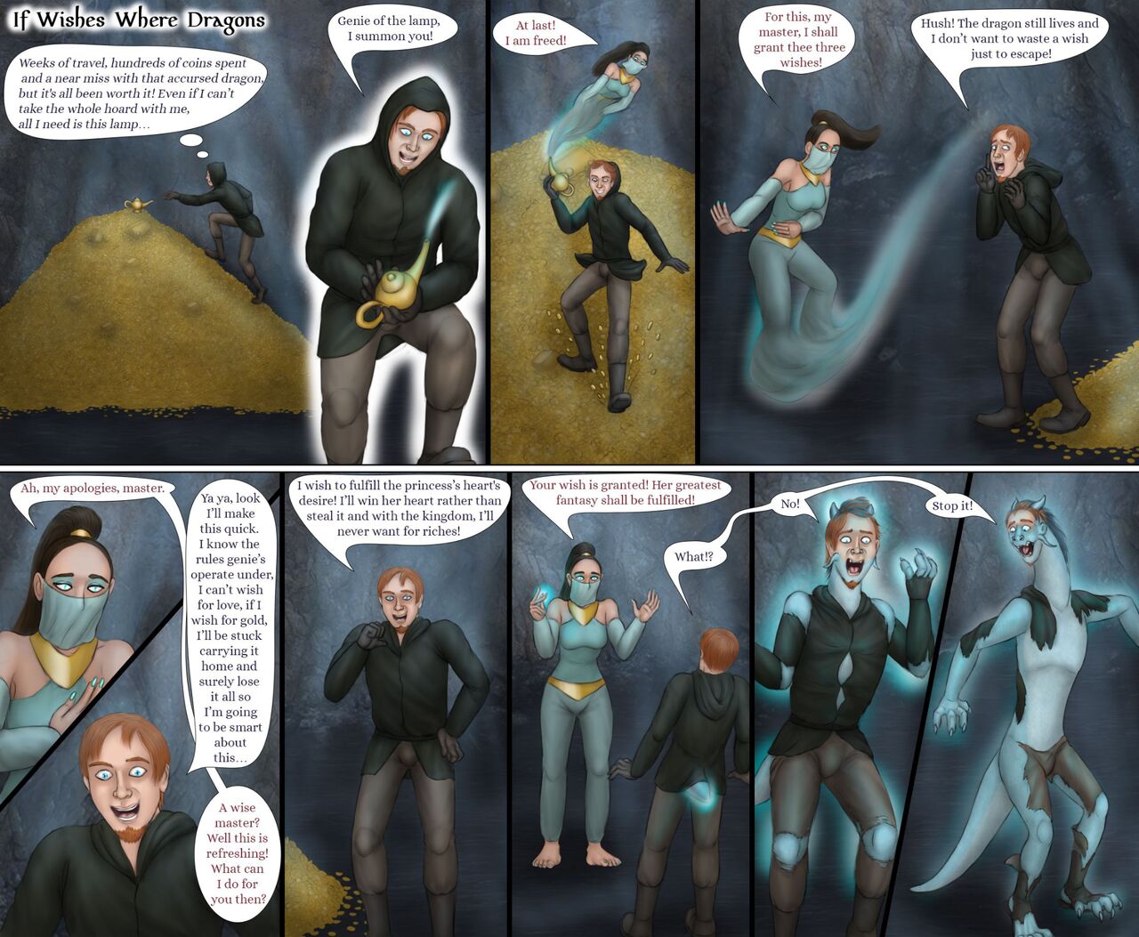 If Wishes Were Dragons page 1 full