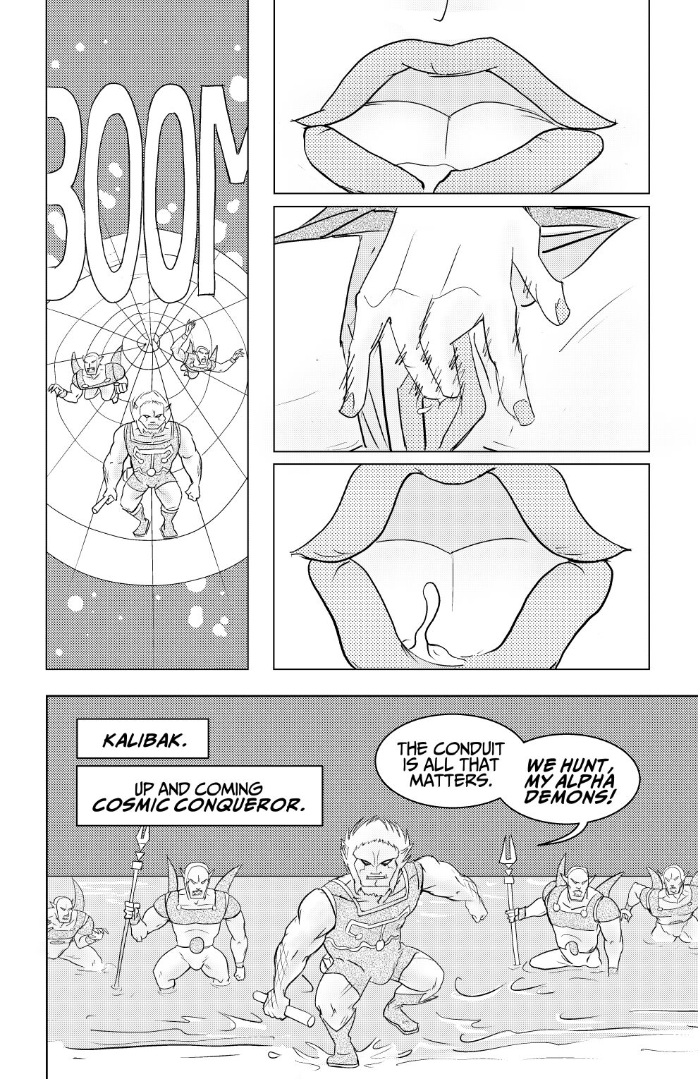 Conquests of Darkseid page 8 full