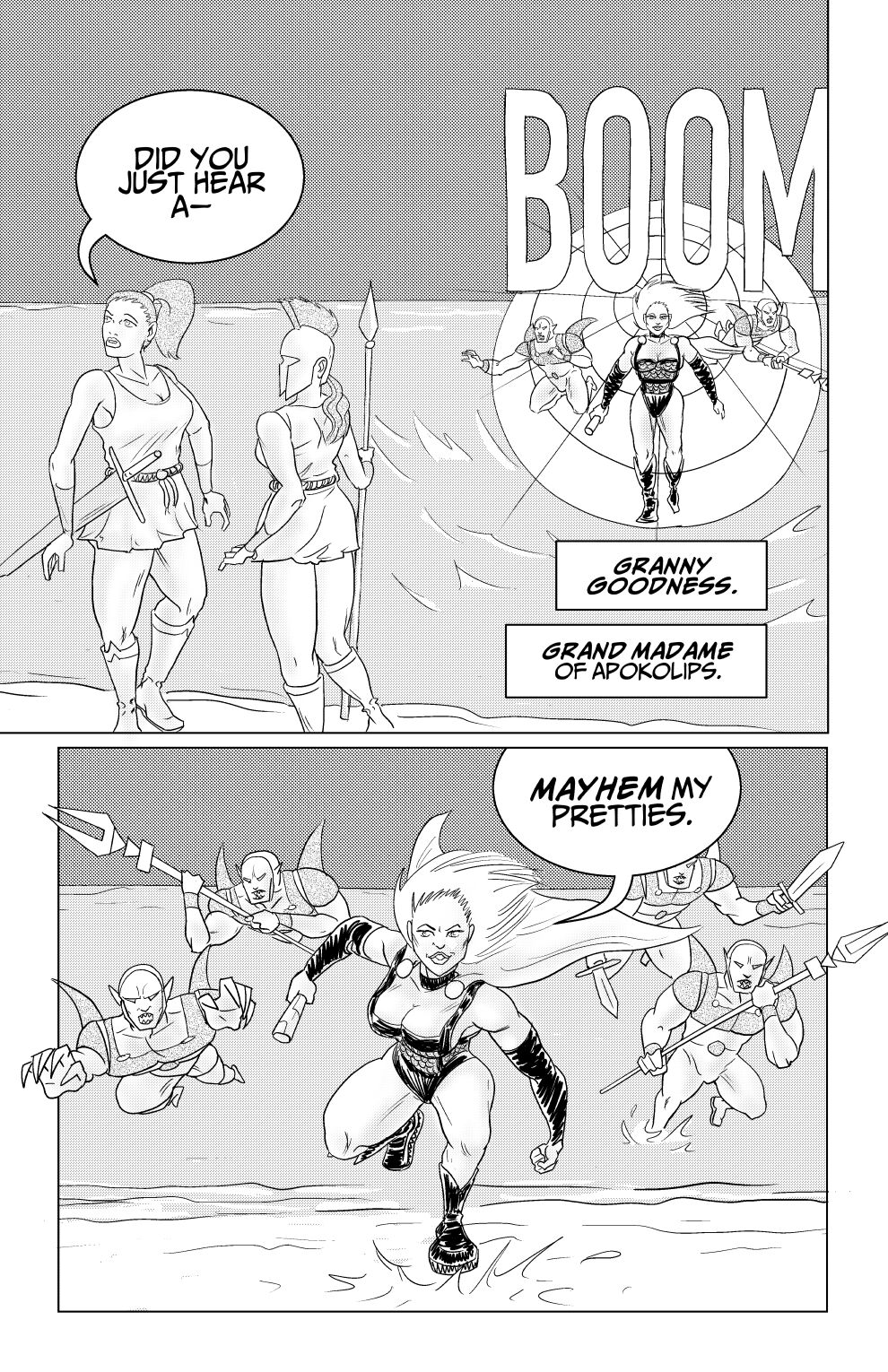Conquests of Darkseid page 9 full