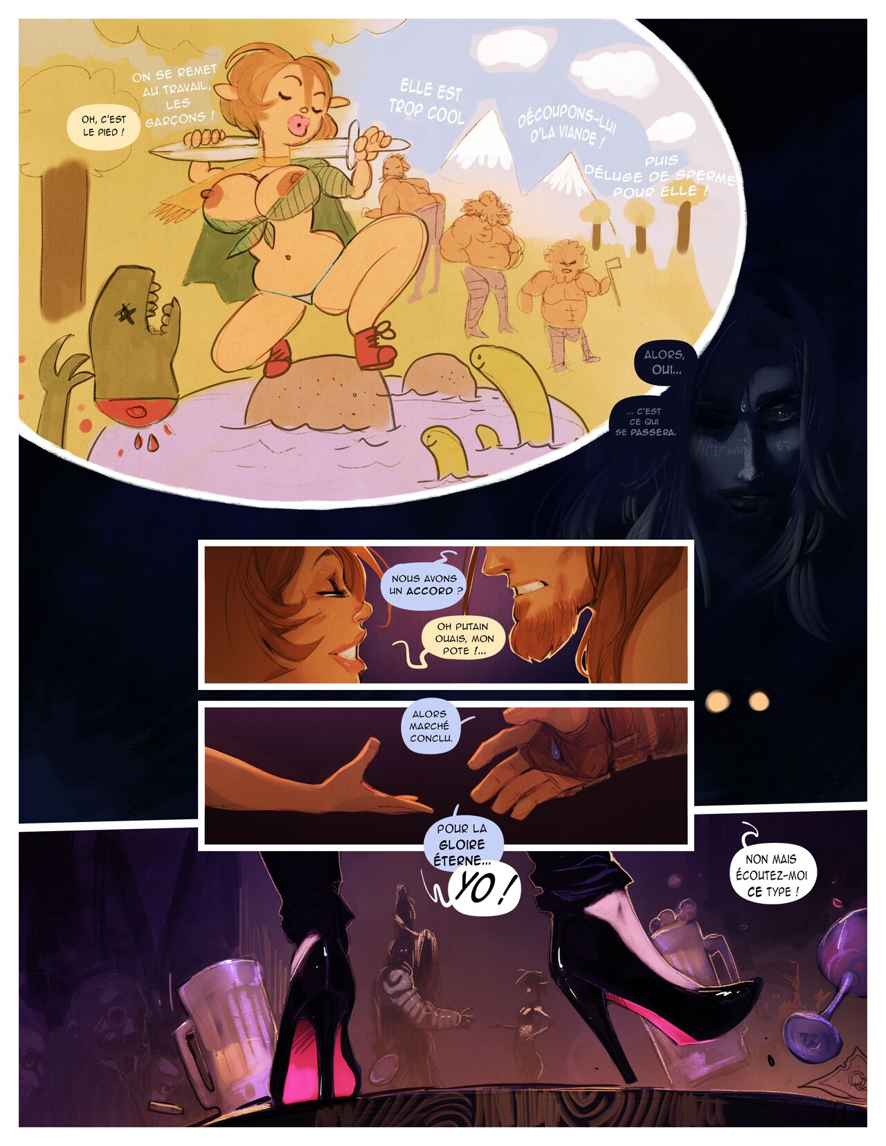 I Roved Out in Search of Truth and Love - Livre 3 Tome 19 - Combat De Pshyco page 3 full
