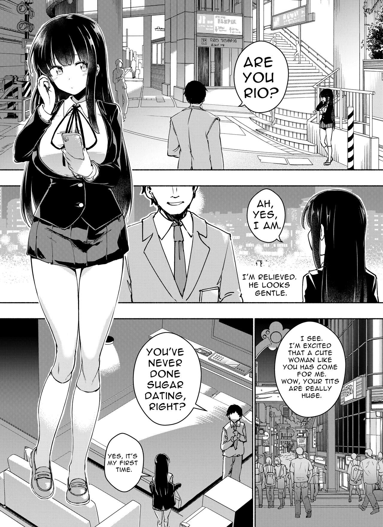 Kurahashi Rio wa Egui Chinpo to Deaitai page 7 full