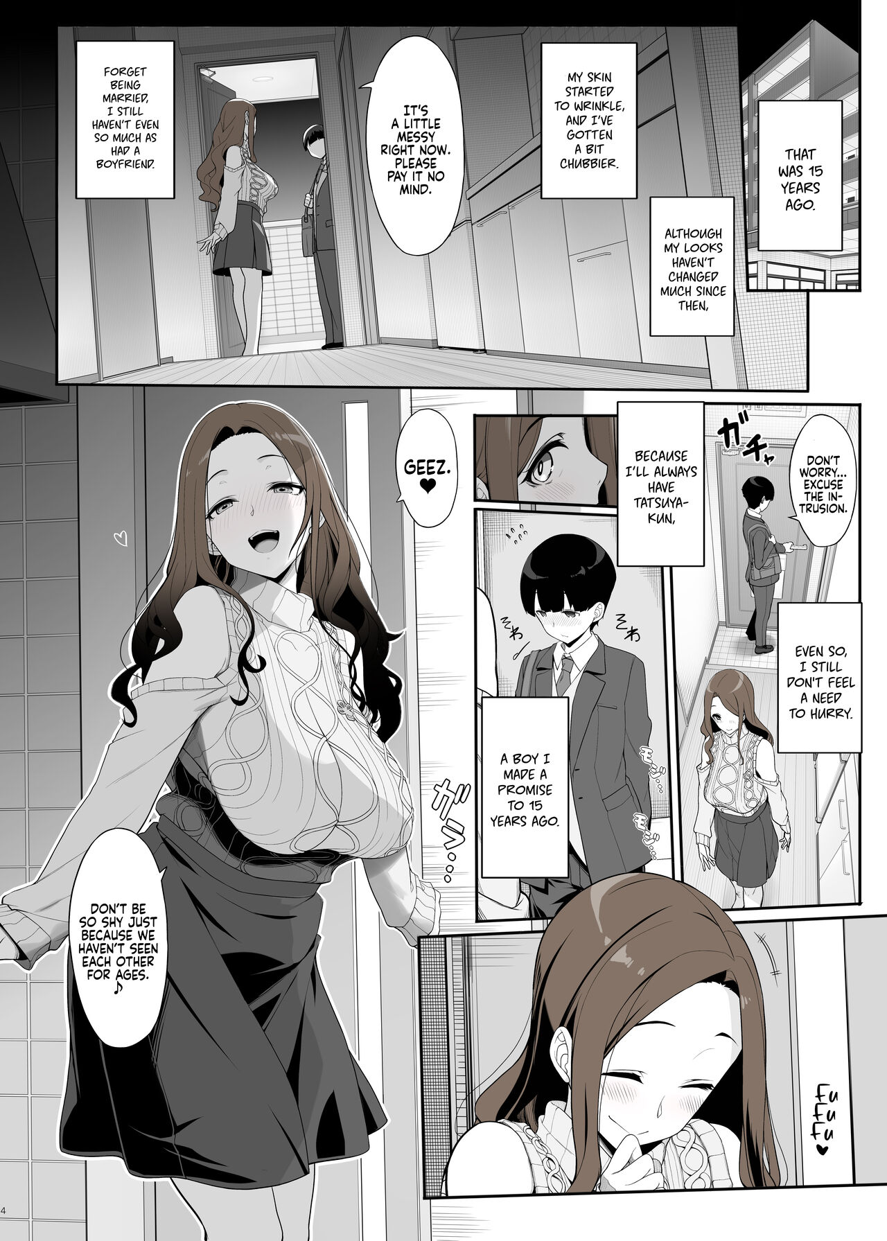 Ichizu na Onee-san to Saikaishitara Dosukebe Kyuukonsarete Sex Tsukeninaru Hanashi | After Reuniting with the Onee-san Who is Fixated on Me, I was Proposed to with Sex and Got Addicted page 4 full