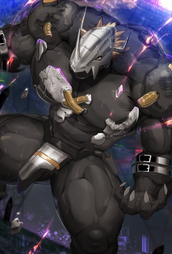 2023 May - Black Wargreymon cover