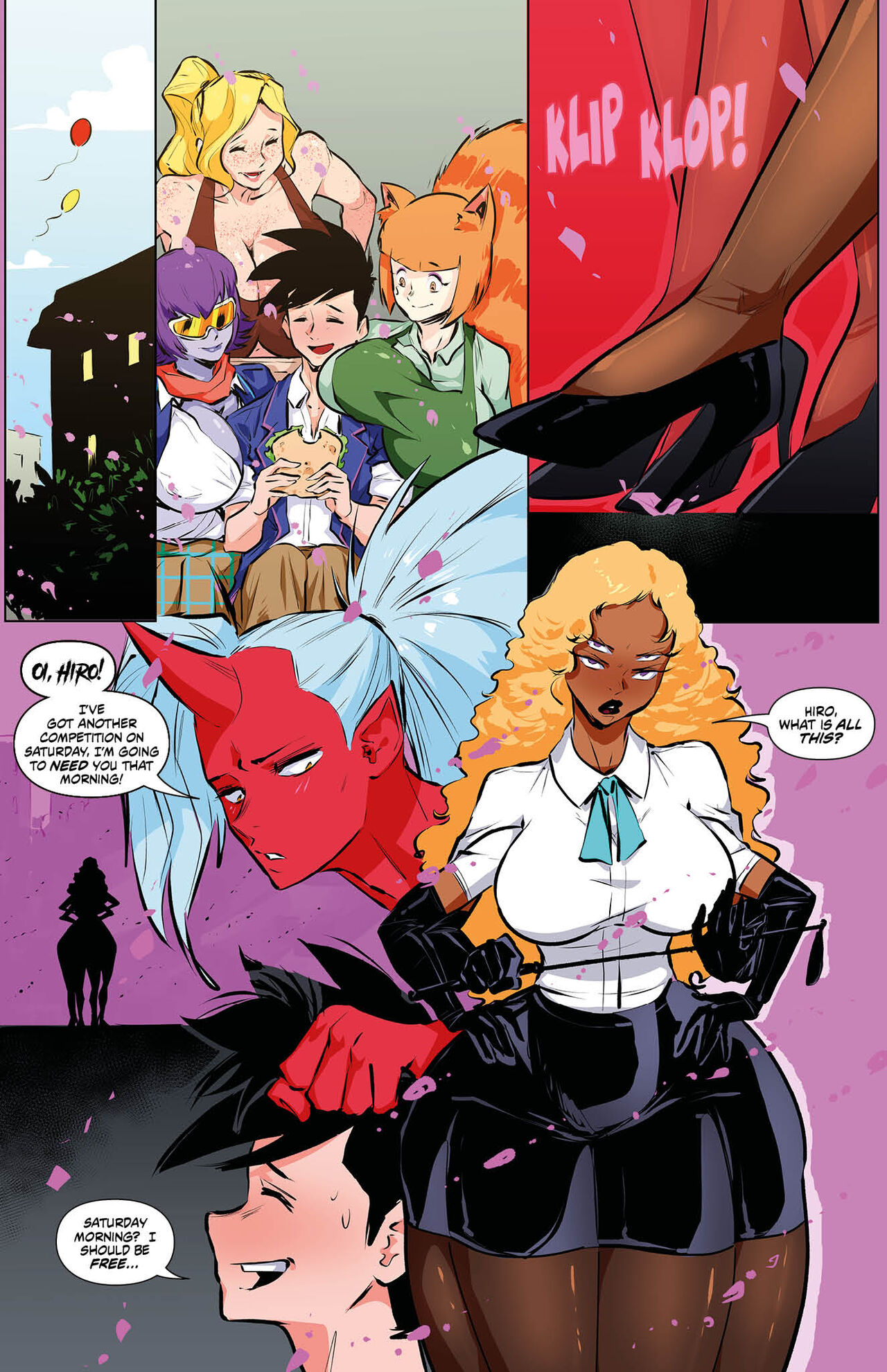 Monster Girl Academy #22 page 2 full