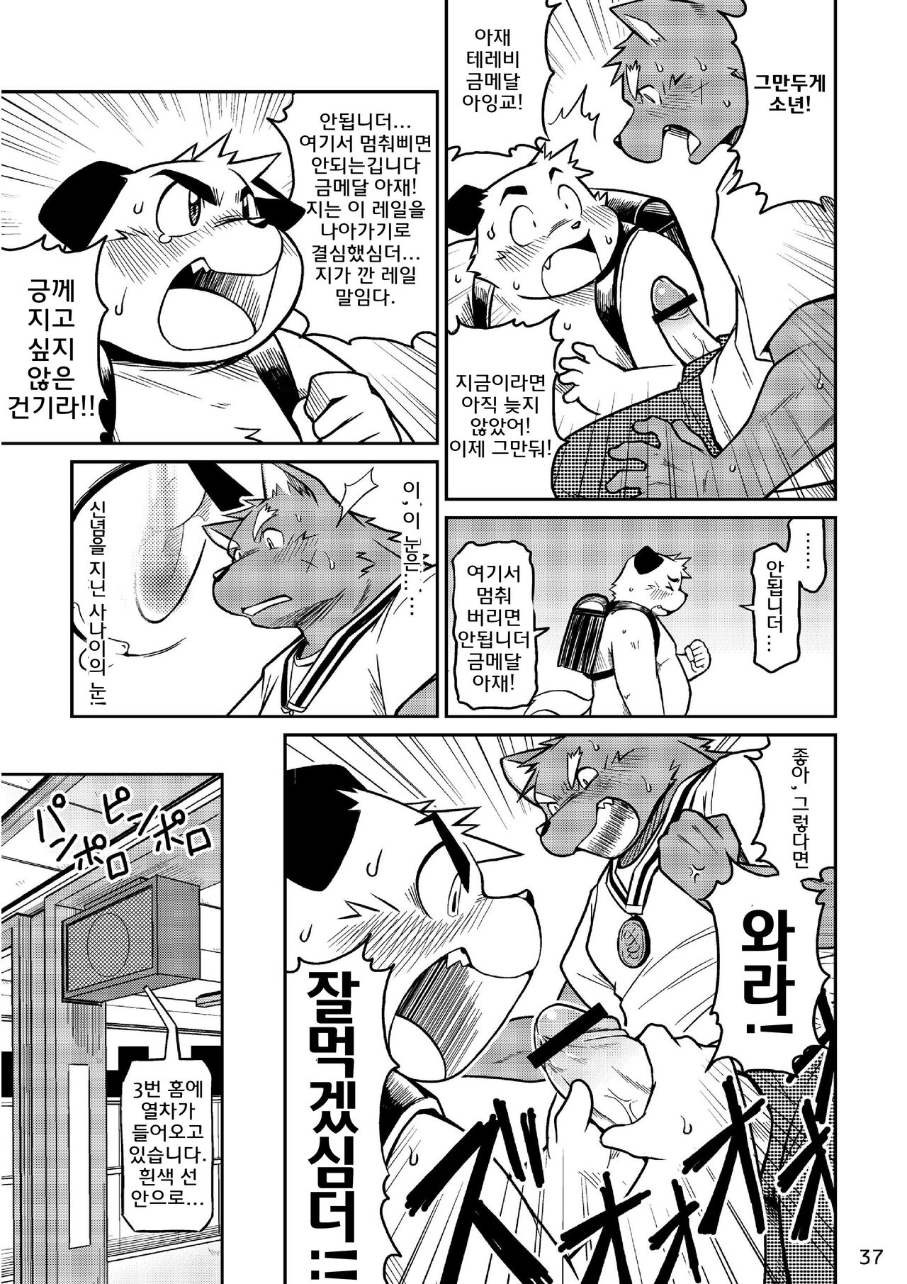 Rail Icchokusen | 레일 일직선 page 7 full