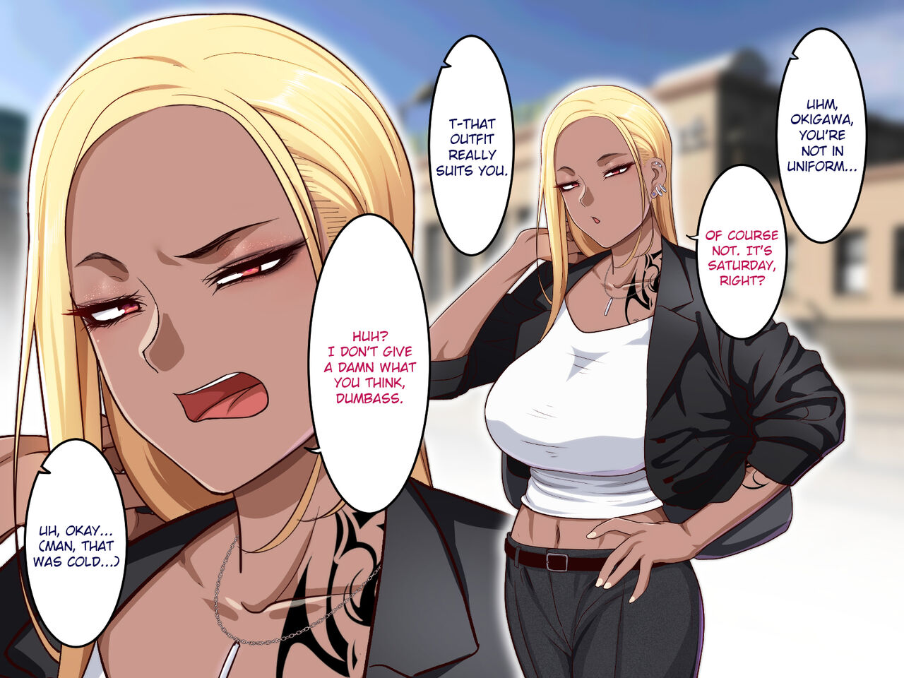 Gakuen Suppo Nikki 6 ~Kuro Gal to Shuumatsu Dangan Onsen Ryokou Hen~ | School Prostitution Journal 6 ~Short Weekend Hot Spring Trip with a Kuro Gyaru Chapter~ page 6 full