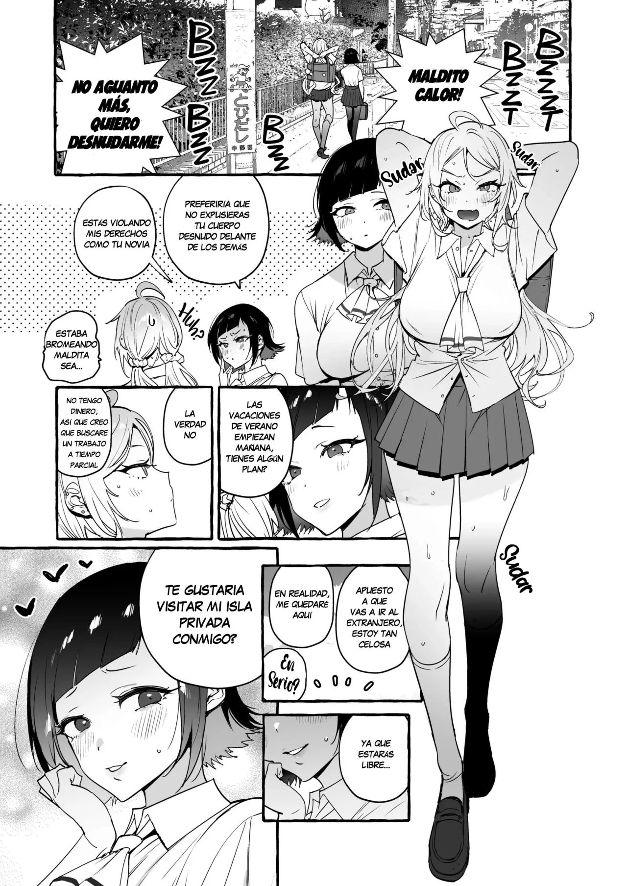Futanari-san to Nonke-san Vacance Hen page 2 full