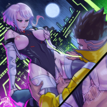 Cyberpunk: Edgerunners - David and Gals cover