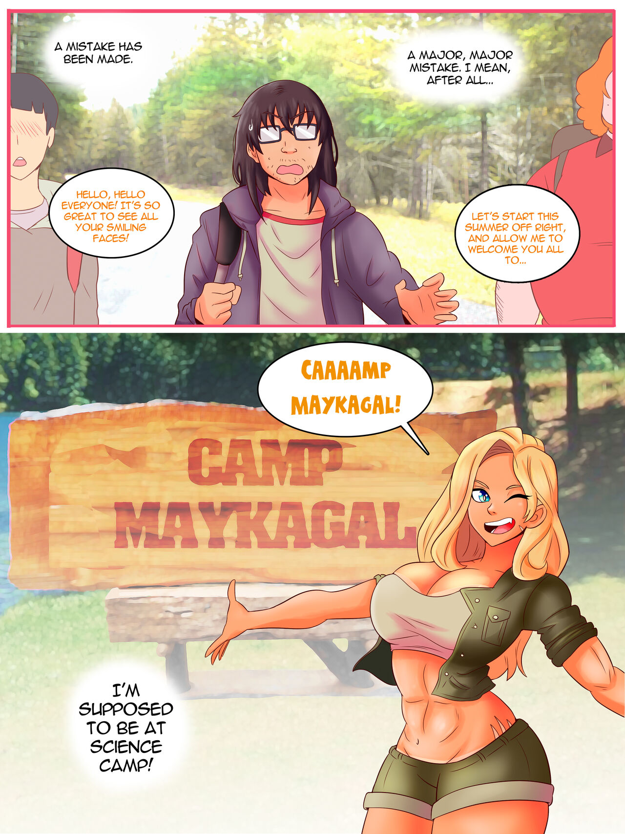 Camp Maykagal: Tomboys Only page 3 full