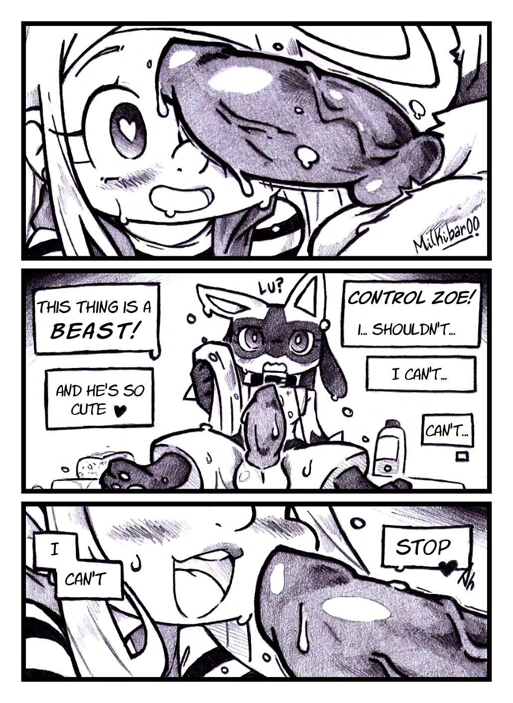 Take Care of Lucario 1 &amp; 2 page 4 full
