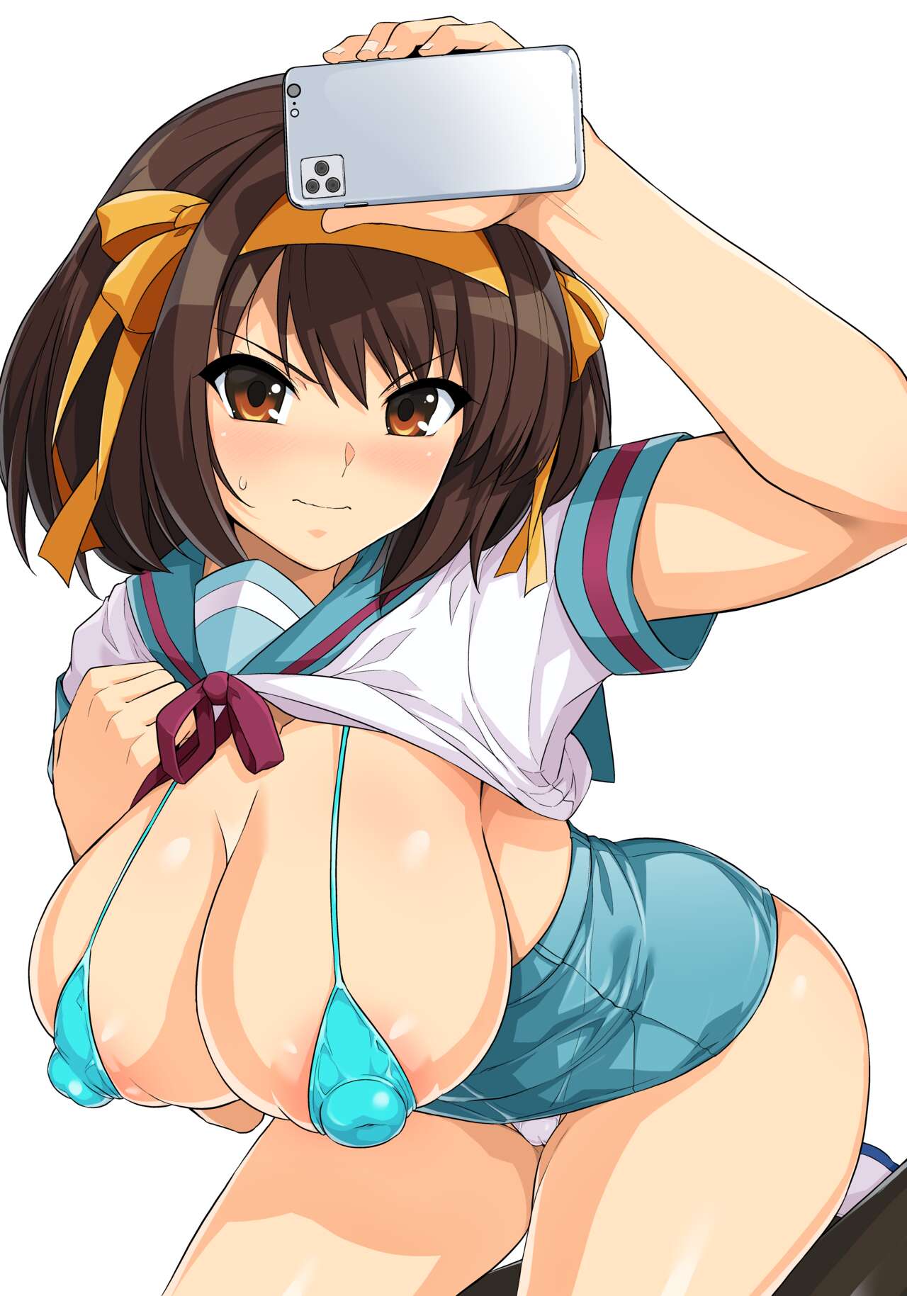 ムチムチハルヒさん 表紙用イラスト page 6 full