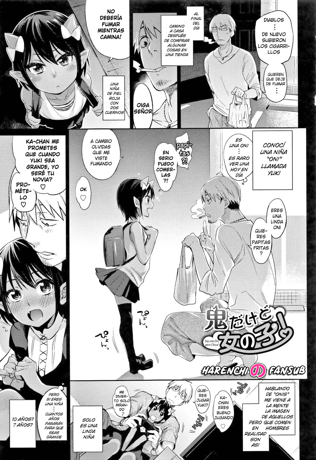 Oni Dakedo Onnanoko! | Soy una oni pero Chica! page 1 full