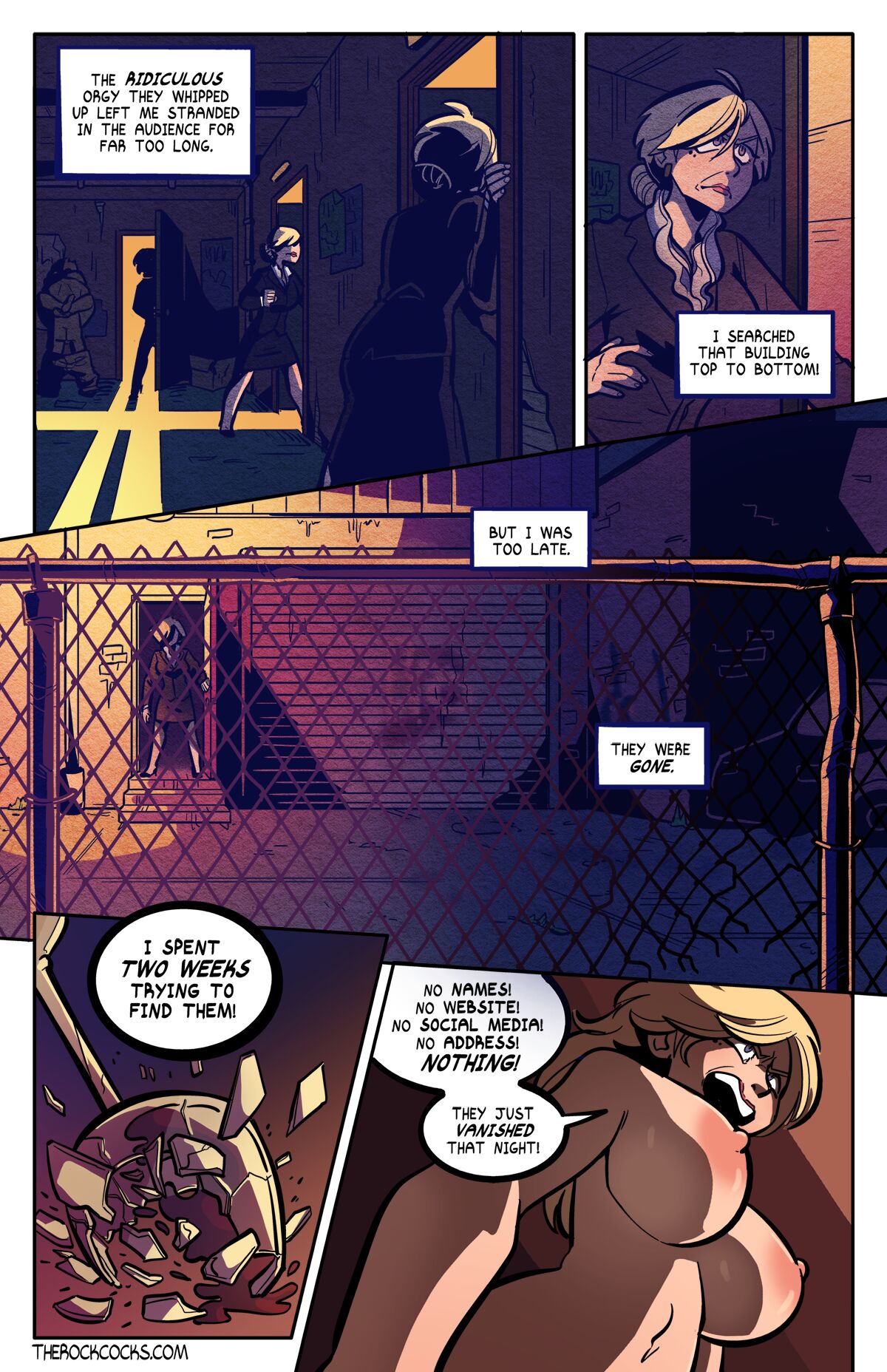 The Rock Cocks - Track 5: Enough Foreplay page 8 full