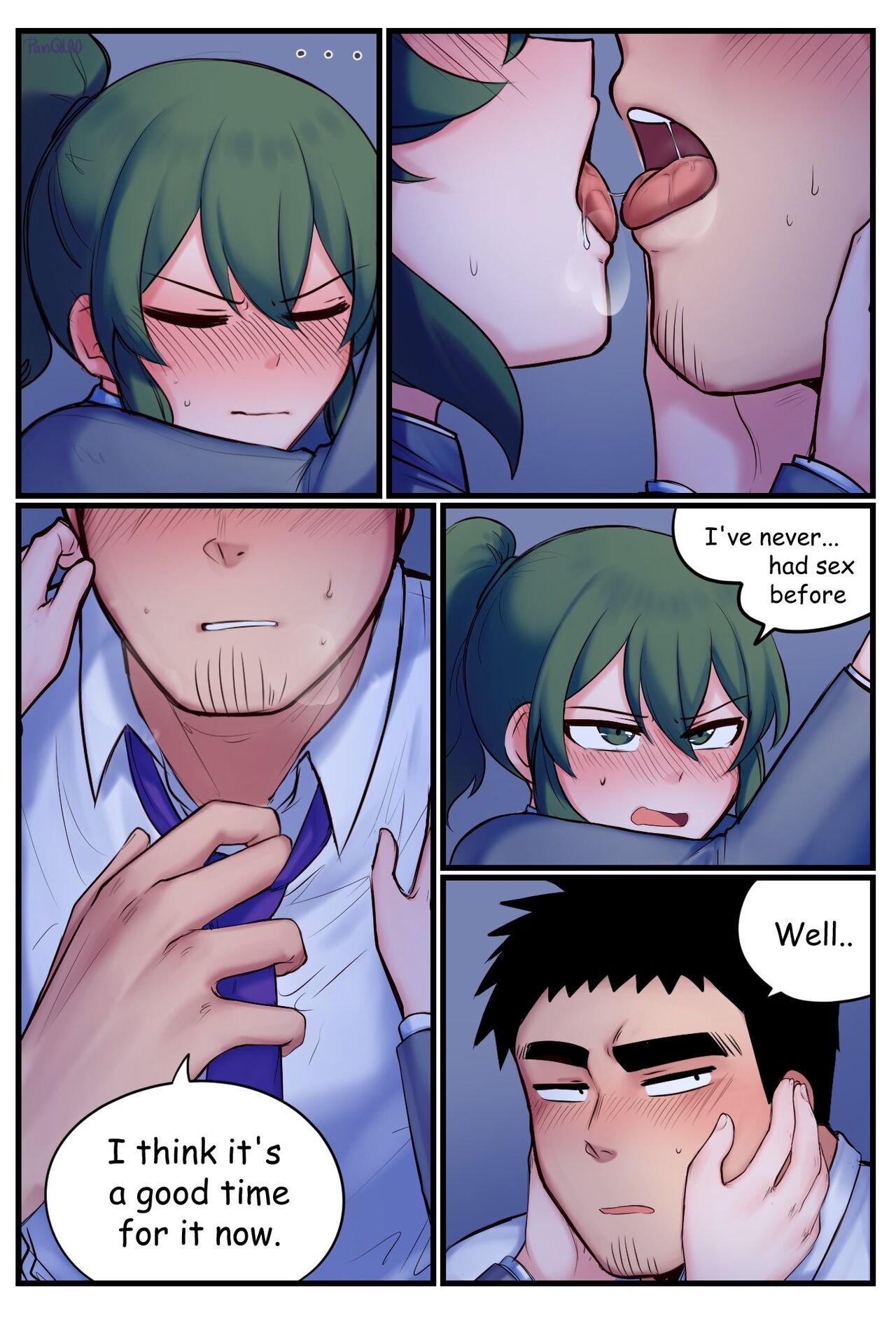Night at the office - My senpai is annoying / Senpai ga uzai kouhai no hanashi page 7 full
