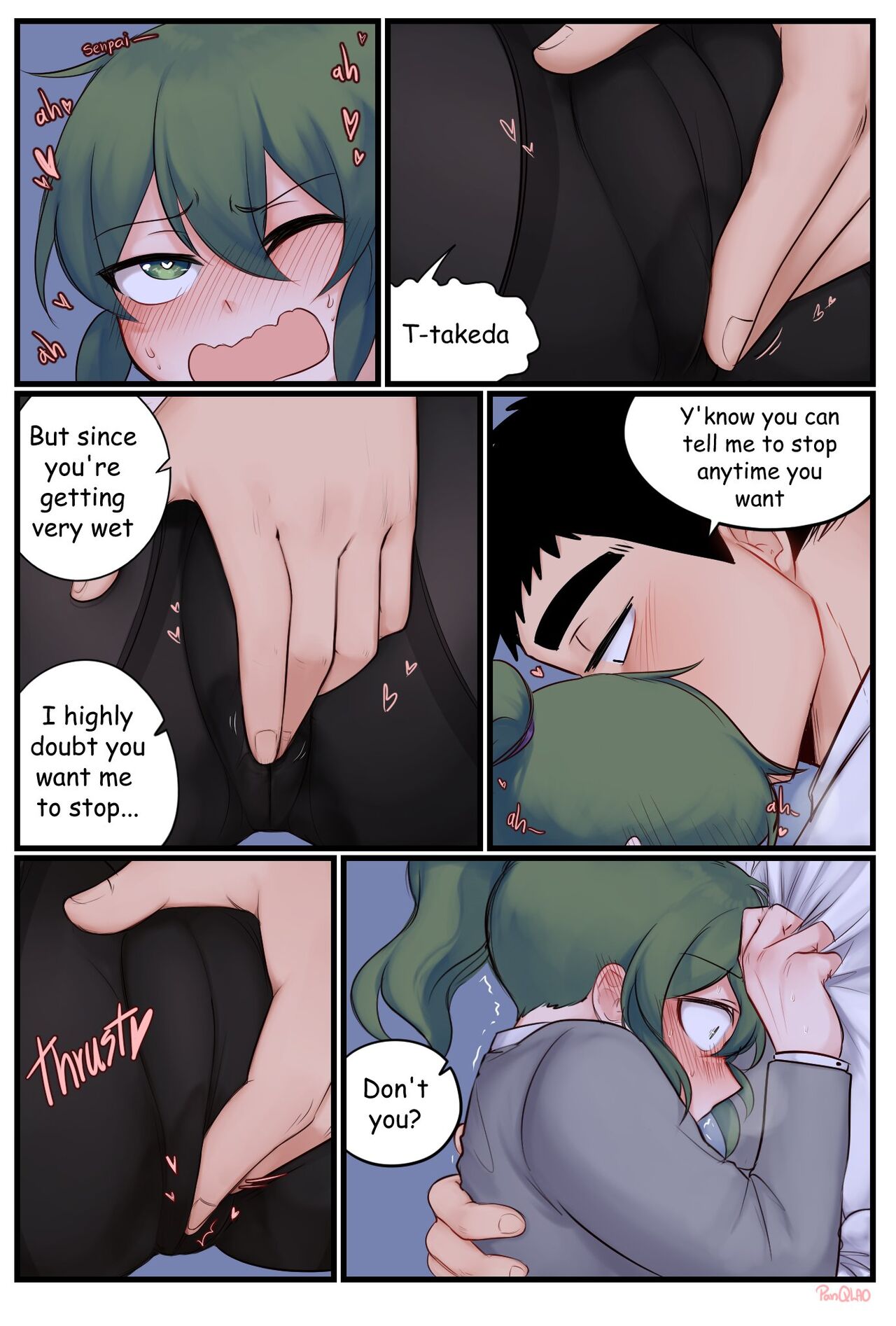 Night at the office - My senpai is annoying / Senpai ga uzai kouhai no hanashi page 9 full