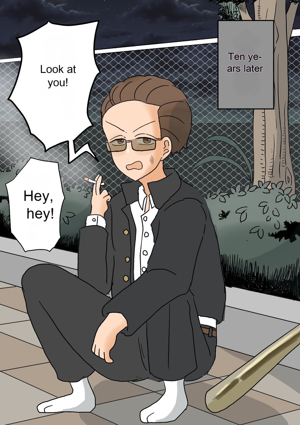 A delinquent boy falls for a female and becomes a cute bride-engagement edition- page 3 full