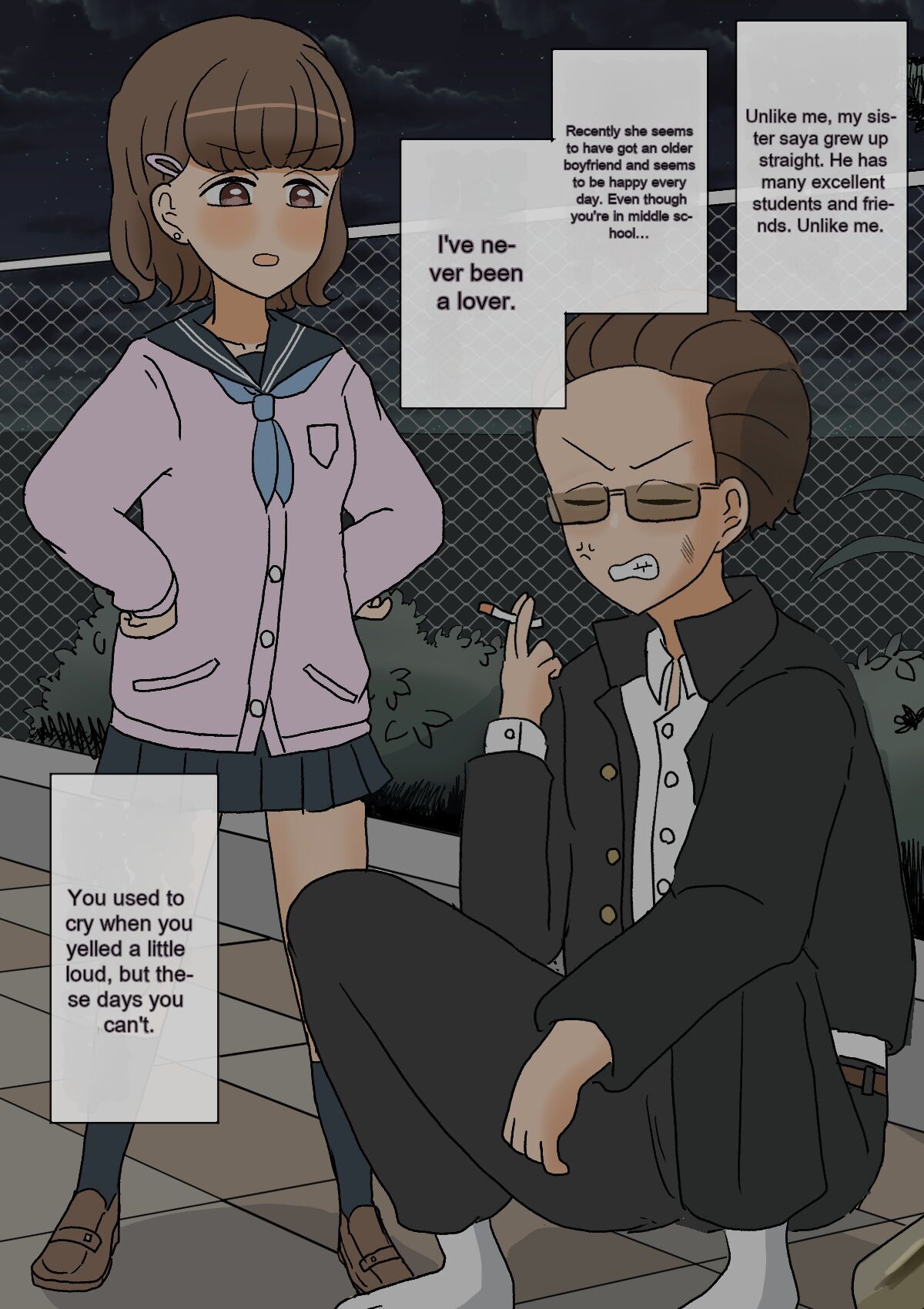 A delinquent boy falls for a female and becomes a cute bride-engagement edition- page 6 full