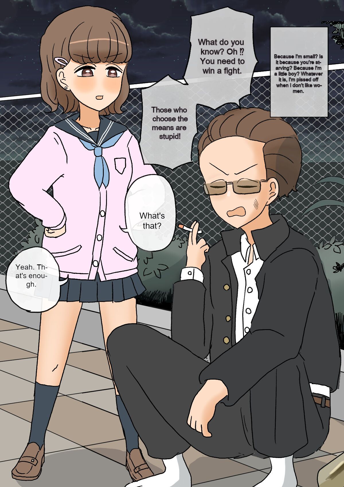 A delinquent boy falls for a female and becomes a cute bride-engagement edition- page 7 full