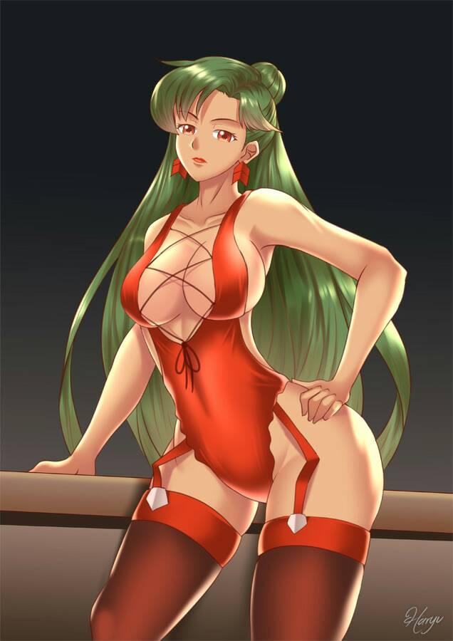 Galeria Sailor Pluto - Setsuna Meiō  / Sailor Saturn - Hotaru Tomoe ecchi page 3 full