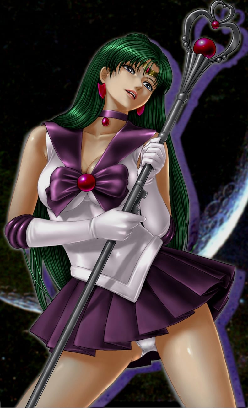 Galeria Sailor Pluto - Setsuna Meiō  / Sailor Saturn - Hotaru Tomoe ecchi page 7 full