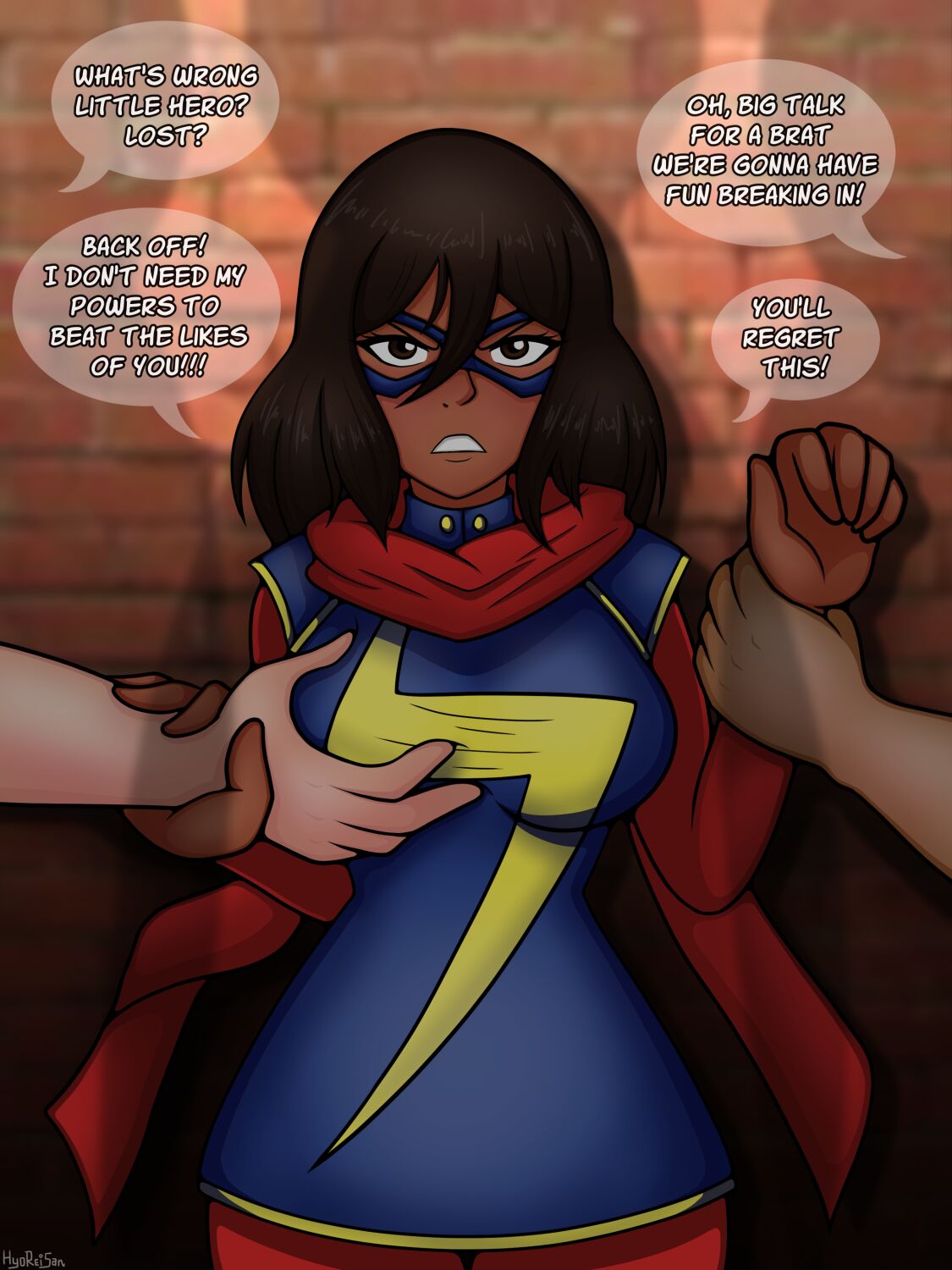 Ms Marvel's Defeat page 1 full