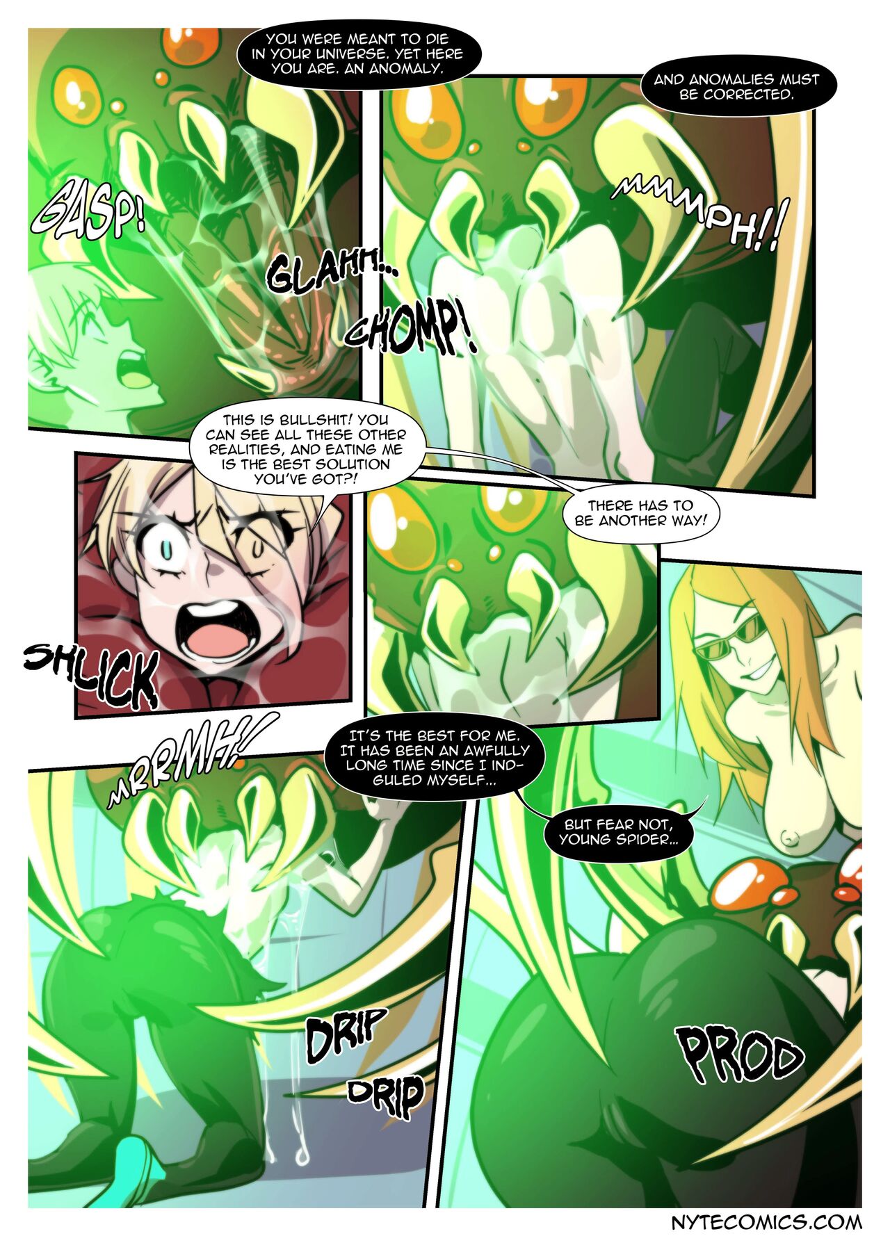 Spider-Gwen: Across the Vore-verse page 5 full