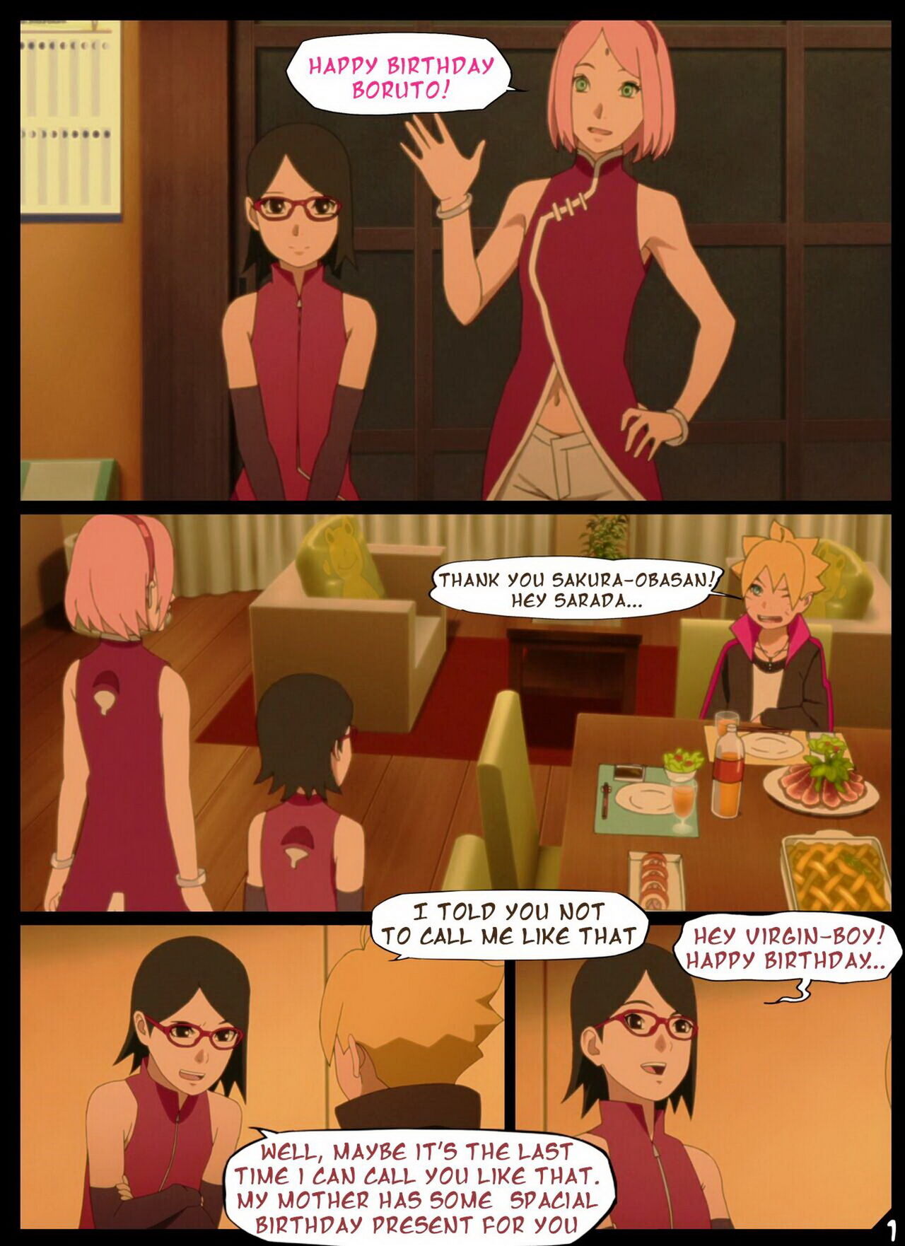 Nyxworks - Borutos Birthday Clash page 2 full