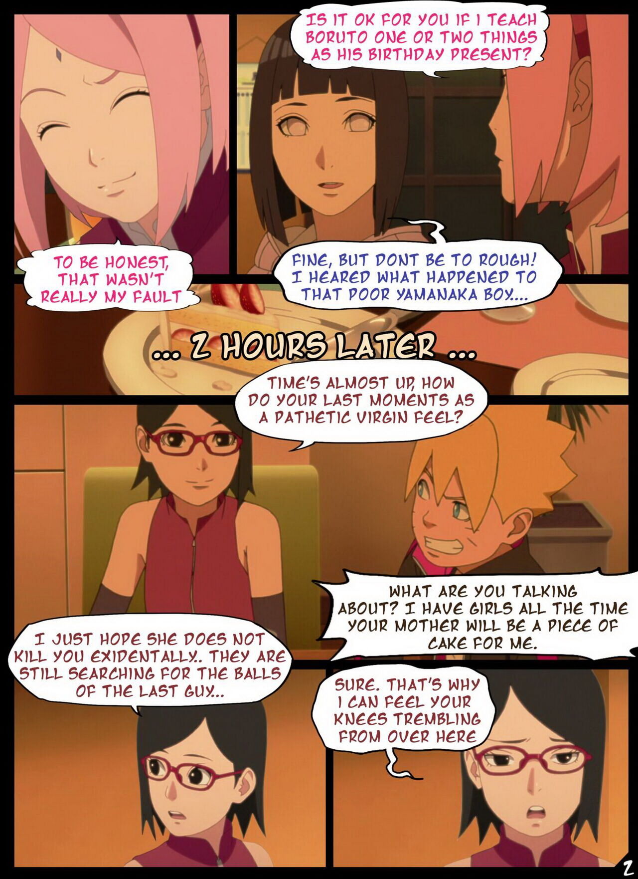 Nyxworks - Borutos Birthday Clash page 3 full