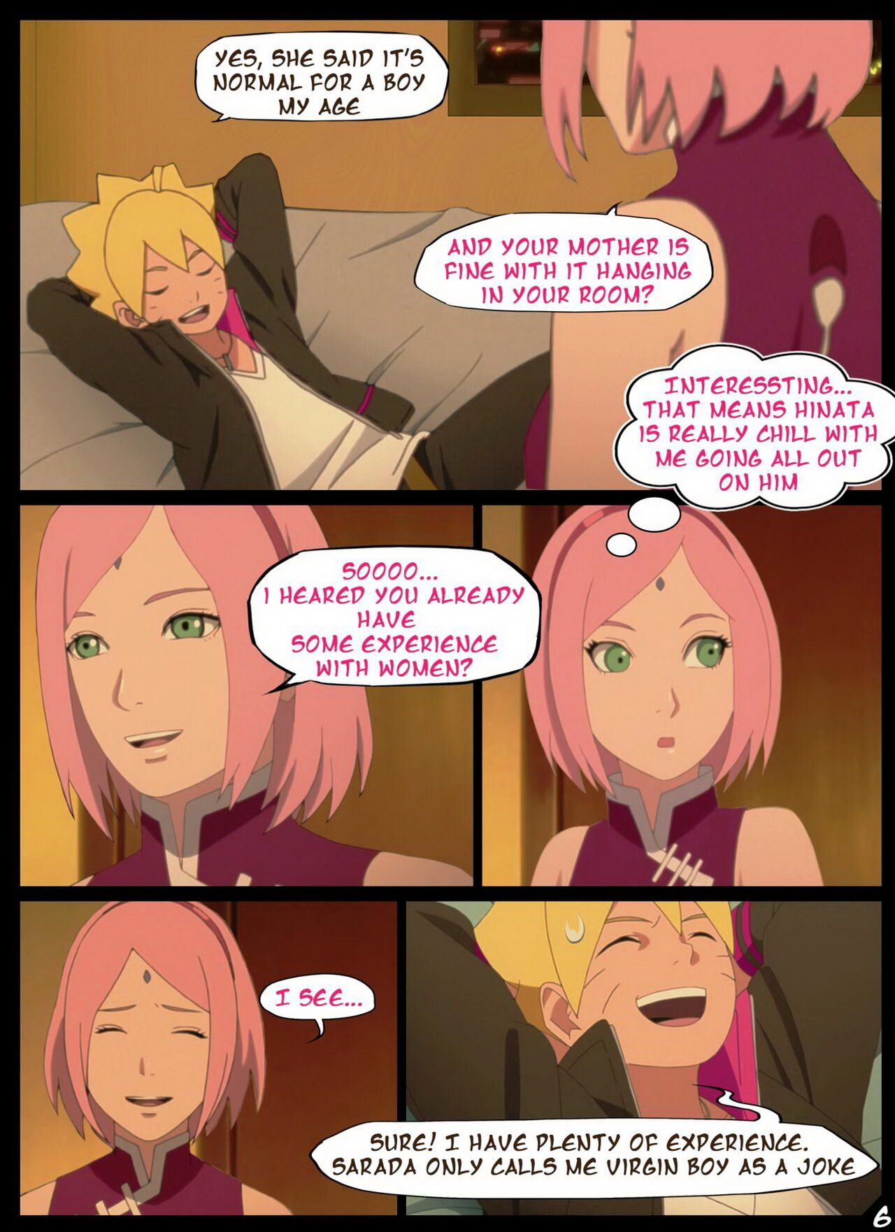 Nyxworks - Borutos Birthday Clash page 7 full